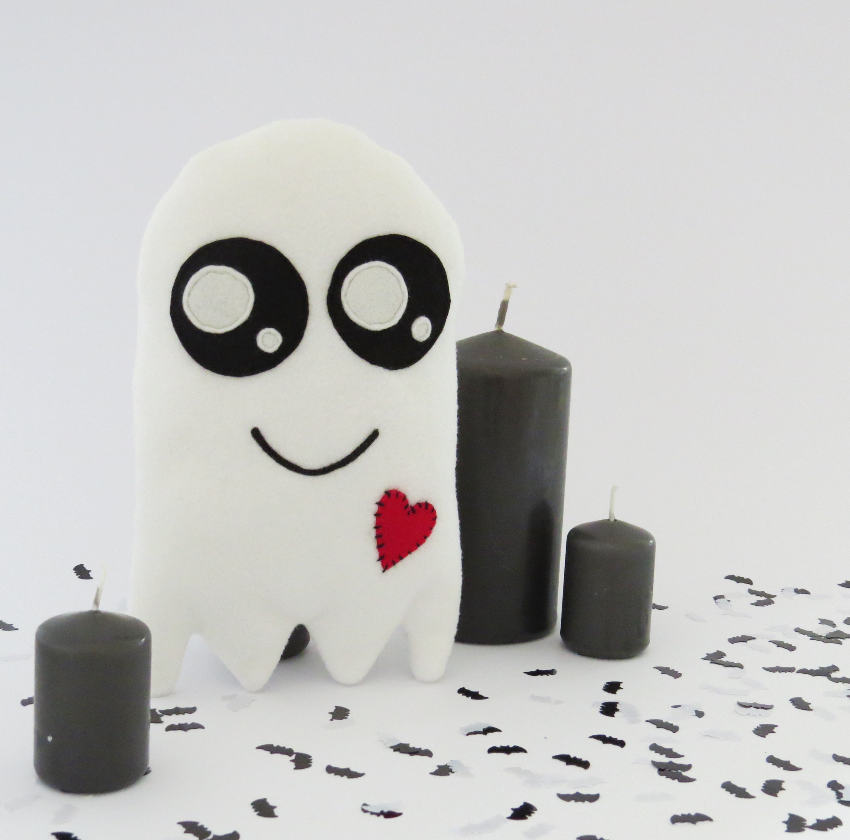 How to sew cute, little, friendly Boo - a ghost sewing pattern — Sew Toy