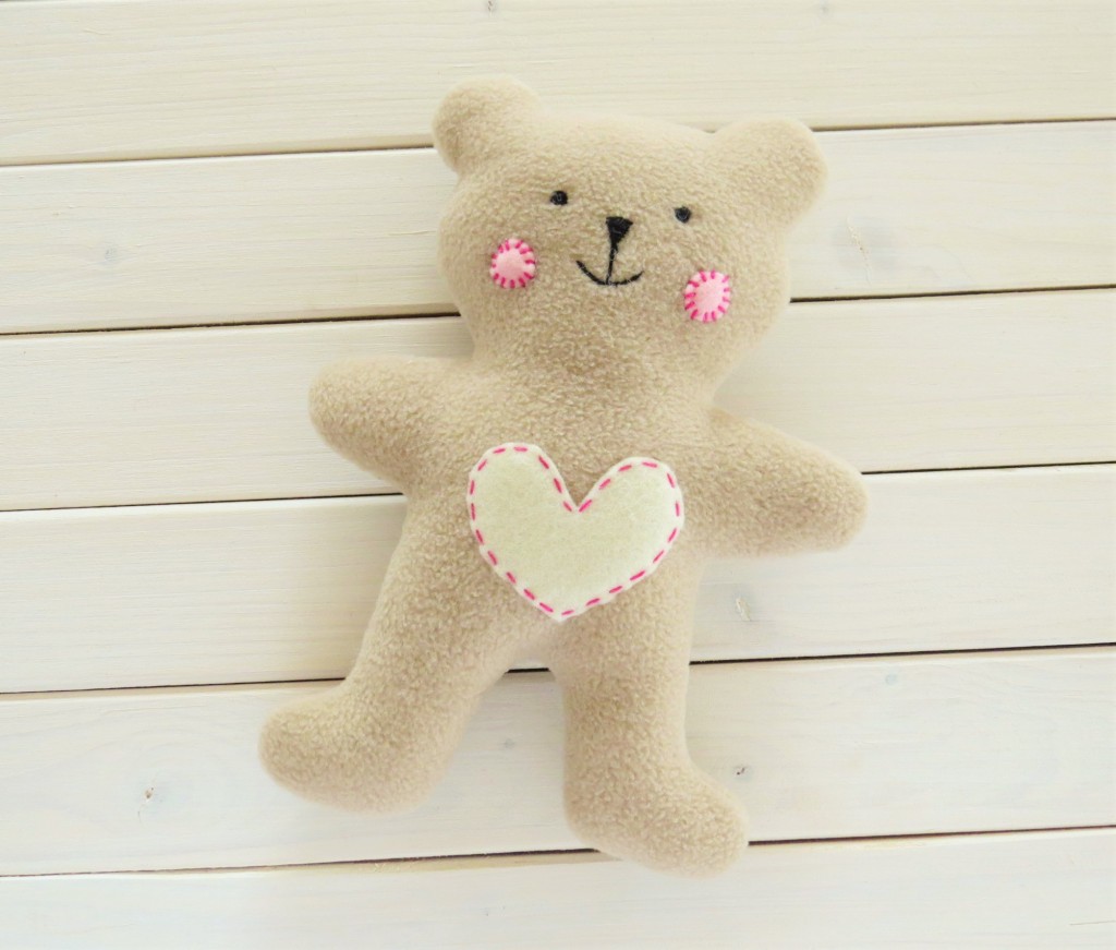 DIY Teddy bear baby toy