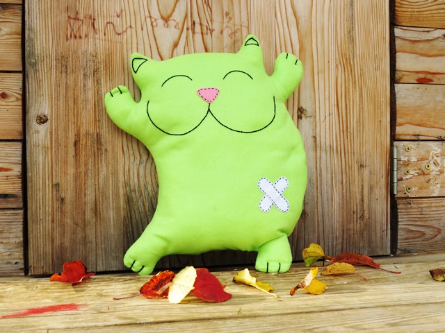 gojo cat pillow