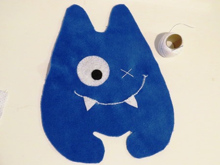 Baby Bu Monster free sewing pattern_step 1