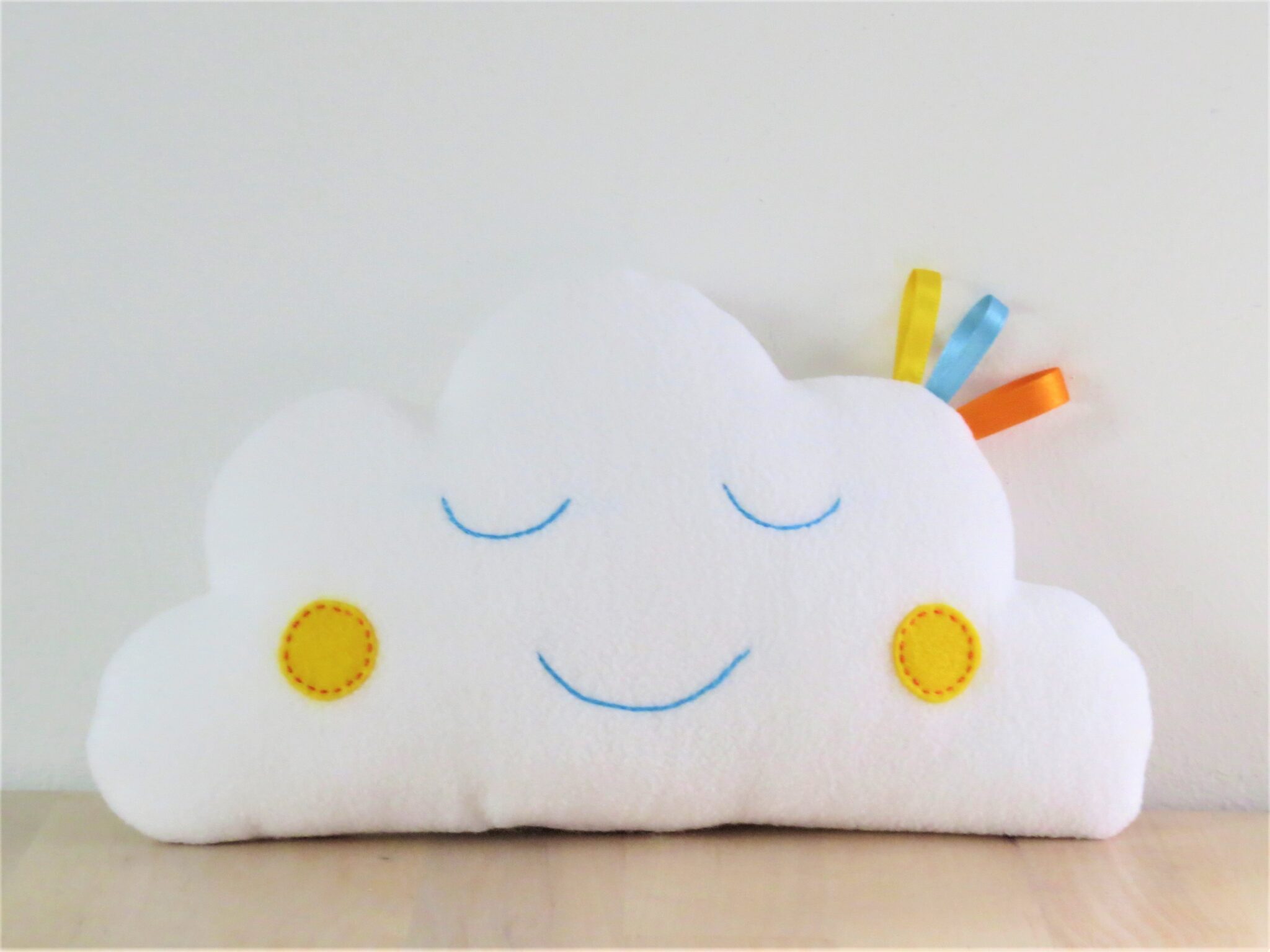 Cute Baby Cloud Pillow In Three Variations - Pattern And Tutorial