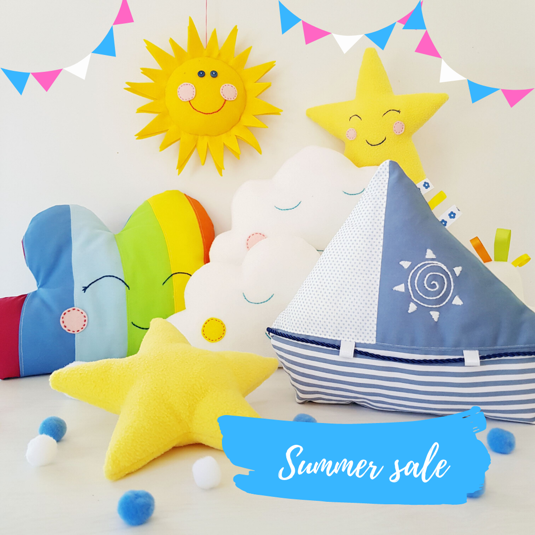 Easy and cute soft toy patterns - summer sale 30% off till end of July 2020