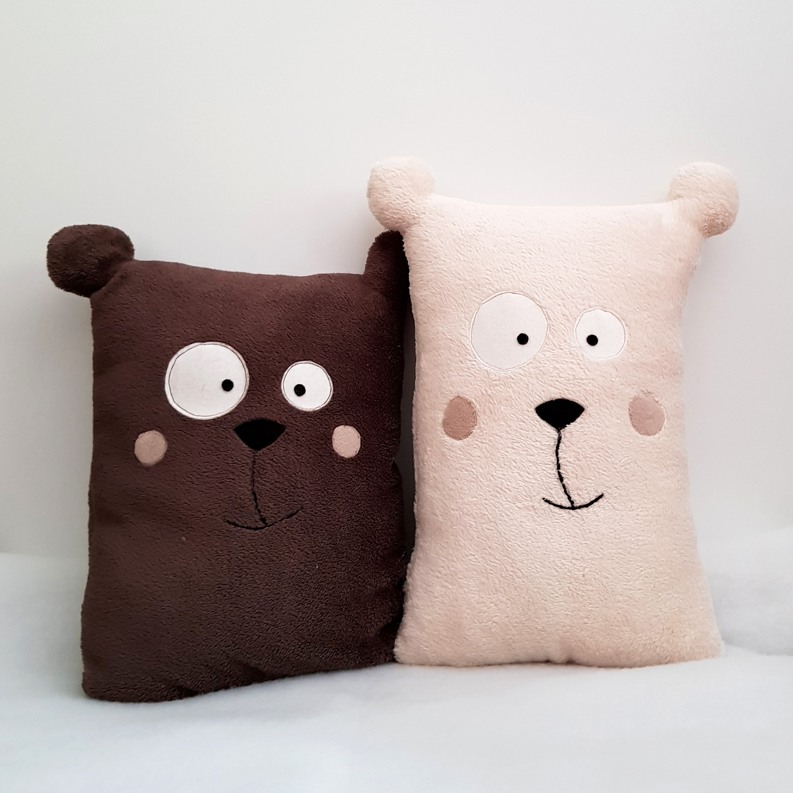 Teddy Bear Cushion Sewing Kits