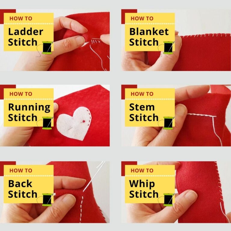 Best Hand Stitches For Stuffed Animals I Video & Photo Tutorial